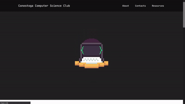stogacs.club animated website preview