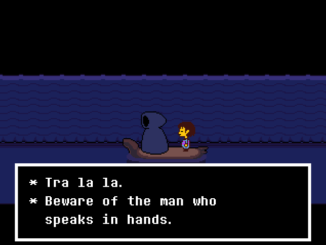 UNDERTALE: BEWARE THE MAN WHO SPEAKS IN HANDS
